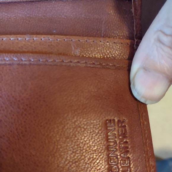 Spikes And Sparrow Genuine Leather Luggage Color Wallet Made In India - Picture 4 of 7